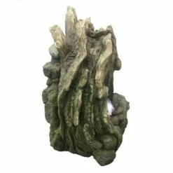 Flash Sale 😉 HI-LINE GIFT LTD 20" Tree Trunk Garden Waterfall Fountain with LED Light Brown - Hi-Line Gift 🥰 -Garden Decor Shop unnamed file 5857