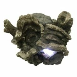 Flash Sale 😉 HI-LINE GIFT LTD 20" Tree Trunk Garden Waterfall Fountain with LED Light Brown - Hi-Line Gift 🥰 -Garden Decor Shop unnamed file 5860