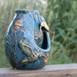 Brand new ⭐ Blue Verdigris Hummingbird Indoor Water Fountain With Pump - Foreside Home & Garden 💯 -Garden Decor Shop unnamed file 5873