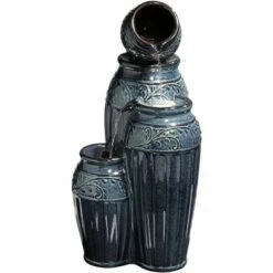 Best deal ❤️ John Timberland Outdoor Floor Water Fountain with Light LED 27" High Four Urn Cascading for Yard Garden Patio Deck Home 🔥 15 Best deal ❤️ John Timberland Outdoor Floor Water Fountain with Light LED 27" High Four Urn Cascading for Yard Garden Patio Deck Home 🔥 -Garden Decor Shop unnamed file 5918