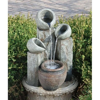 Best reviews of ⌛ Design Toscano Hadrian's Villa Four Urn Garden Fountain - Off-White ⭐ 3 Best reviews of ⌛ Design Toscano Hadrian's Villa Four Urn Garden Fountain - Off-White ⭐
