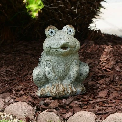 Best Sale π― Alpine Corporation 10" Polystone Frog Solar Statue Gray π€© 3 Best Sale π― Alpine Corporation 10" Polystone Frog Solar Statue Gray π€©