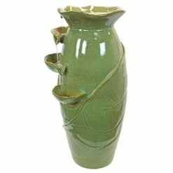 Cheap 😀 Design Toscano Ceramic Cascading Vines Garden Fountain - Green 😀 -Garden Decor Shop unnamed file 5991