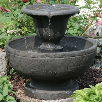 Hot Sale ๐คฉ Sunnydaze Decor Sunnydaze 25"H Electric Polyresin 2-Tier Streaming Falls Outdoor Water Fountain ๐ 3 Hot Sale ๐คฉ Sunnydaze Decor Sunnydaze 25"H Electric Polyresin 2-Tier Streaming Falls Outdoor Water Fountain ๐
