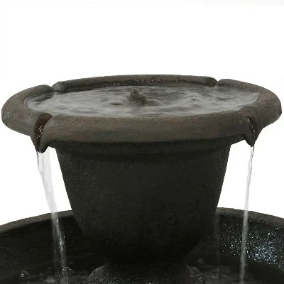 Hot Sale ๐คฉ Sunnydaze Decor Sunnydaze 25"H Electric Polyresin 2-Tier Streaming Falls Outdoor Water Fountain ๐ 4 Hot Sale ๐คฉ Sunnydaze Decor Sunnydaze 25"H Electric Polyresin 2-Tier Streaming Falls Outdoor Water Fountain ๐ - Image 2