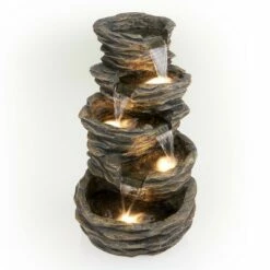Brand new π 39" Indoor/Outdoor 5-Tier Rock Fountain with Replaceable LED Lights Gray - Alpine Corporation 𧨠13 Brand new π 39" Indoor/Outdoor 5-Tier Rock Fountain with Replaceable LED Lights Gray - Alpine Corporation 𧨠-Garden Decor Shop unnamed file 6056