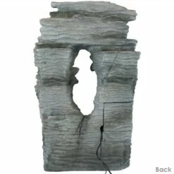 New 🎁 Sunnydaze Decor Sunnydaze 39"H Electric Polyresin and Fiberglass Dual Cascading Falls Outdoor Water Fountain with LED Lights 👏 -Garden Decor Shop unnamed file 6096