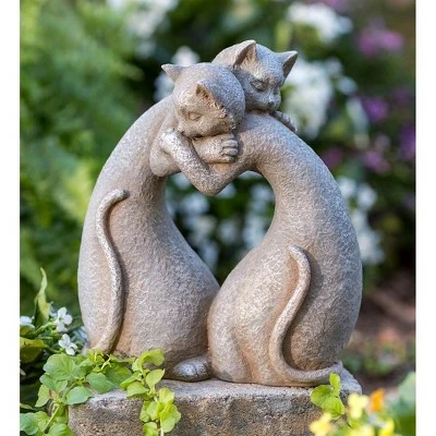 Cheap β Wind & Weather Hugging Heart Cats Stone-Finish Indoor/Outdoor Sculpture π₯° 3 Cheap β Wind & Weather Hugging Heart Cats Stone-Finish Indoor/Outdoor Sculpture π₯°