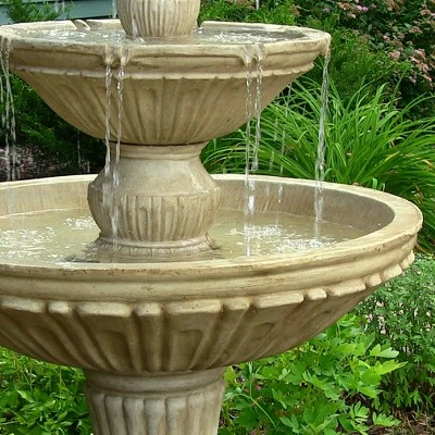 Coupon β€οΈ Sunnydaze Decor Sunnydaze 55"H Electric Polystone Classic Style 3-Tier Designer Outdoor Water Fountain, White Finish π 9 Coupon β€οΈ Sunnydaze Decor Sunnydaze 55"H Electric Polystone Classic Style 3-Tier Designer Outdoor Water Fountain, White Finish π - Image 7