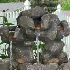Hot Sale π Sunnydaze Decor Sunnydaze 32"H Electric Fiberglass and Polyresin Layered Rock Waterfall Outdoor Water Fountain with LED Lights π 11 Hot Sale π Sunnydaze Decor Sunnydaze 32"H Electric Fiberglass and Polyresin Layered Rock Waterfall Outdoor Water Fountain with LED Lights π -Garden Decor Shop unnamed file 6175