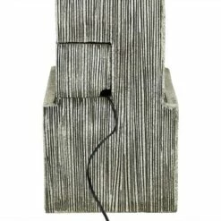 Flash Sale 🎁 Sunnydaze Decor Sunnydaze 35"H Electric Polyresin Modern Vogue Column Outdoor Water Fountain with LED Lights ⌛ -Garden Decor Shop unnamed file 6181