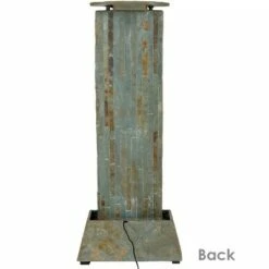 Deals ✔️ Sunnydaze Decor Sunnydaze 49"H Electric Natural Slate Tower Column Indoor/Outdoor Water Fountain with LED Light ✨ 15 Deals ✔️ Sunnydaze Decor Sunnydaze 49"H Electric Natural Slate Tower Column Indoor/Outdoor Water Fountain with LED Light ✨ -Garden Decor Shop unnamed file 6193