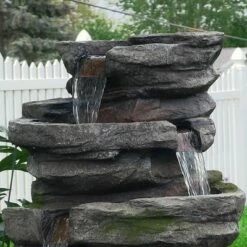 Budget π Sunnydaze Decor Sunnydaze 31"H Electric Polyresin and Fiberglass Lighted Cobblestone Waterfall Outdoor Water Fountain with LED Lights π 12 Budget π Sunnydaze Decor Sunnydaze 31"H Electric Polyresin and Fiberglass Lighted Cobblestone Waterfall Outdoor Water Fountain with LED Lights π -Garden Decor Shop unnamed file 6198
