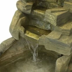 Hot Sale 🥰 Sunnydaze Decor Sunnydaze 37"H Electric Fiberglass Stone Falls Waterfall Outdoor Water Fountain 👏 -Garden Decor Shop unnamed file 6229