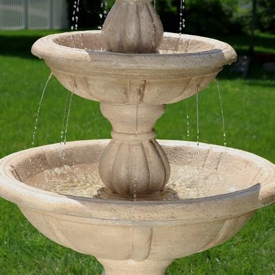 Deals π Sunnydaze Decor Sunnydaze 61"H Electric Polyresin and Fiberglass 3-Tier Cornucopia Outdoor Water Fountain β 9 Deals π Sunnydaze Decor Sunnydaze 61"H Electric Polyresin and Fiberglass 3-Tier Cornucopia Outdoor Water Fountain β - Image 7
