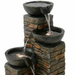 Buy π Sunnydaze Decor Sunnydaze 34"H Electric Polyresin Staggered Bowls Tiered Outdoor Water Fountain with LED Lights β 14 Buy π Sunnydaze Decor Sunnydaze 34"H Electric Polyresin Staggered Bowls Tiered Outdoor Water Fountain with LED Lights β -Garden Decor Shop unnamed file 6246