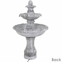 Flash Sale 🔥 Sunnydaze Decor Sunnydaze 50"H Electric Fiberglass Reinforced Concrete 3-Tier Mediterranean-Inspired Outdoor Water Fountain 🔥 -Garden Decor Shop unnamed file 6286