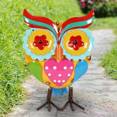 Cheapest β 10" Metal Painted Owl Statue - Exhart π 3 Cheapest β 10" Metal Painted Owl Statue - Exhart π