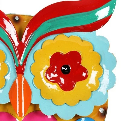Cheapest β 10" Metal Painted Owl Statue - Exhart π 5 Cheapest β 10" Metal Painted Owl Statue - Exhart π - Image 3