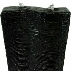 New 🧨 Sunnydaze Decor Sunnydaze 31"H Electric Polyresin Rippling Tower Column Outdoor Water Fountain with Lights 😀 -Garden Decor Shop unnamed file 6367