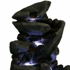Outlet 𧨠Sunnydaze Decor Sunnydaze 32"H Electric Polyresin Streaming Tilted Rocks Outdoor Water Fountain with LED Lights π 16 Outlet 𧨠Sunnydaze Decor Sunnydaze 32"H Electric Polyresin Streaming Tilted Rocks Outdoor Water Fountain with LED Lights π -Garden Decor Shop unnamed file 6377