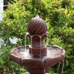 Flash Sale π Sunnydaze Decor Sunnydaze Outdoor 2-Tier Solar Powered Water Fountain with Battery Backup and Submersible Pump - 35" - Rust Finish π 10 Flash Sale π Sunnydaze Decor Sunnydaze Outdoor 2-Tier Solar Powered Water Fountain with Battery Backup and Submersible Pump - 35" - Rust Finish π -Garden Decor Shop unnamed file 6389
