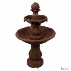 Flash Sale π Sunnydaze Decor Sunnydaze Outdoor 2-Tier Solar Powered Water Fountain with Battery Backup and Submersible Pump - 35" - Rust Finish π 13 Flash Sale π Sunnydaze Decor Sunnydaze Outdoor 2-Tier Solar Powered Water Fountain with Battery Backup and Submersible Pump - 35" - Rust Finish π -Garden Decor Shop unnamed file 6392