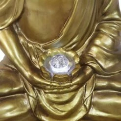 Brand new 😀 Sunnydaze Decor Sunnydaze 36"H Electric Fiberglass Relaxed Buddha Outdoor Water Fountain with LED Light 🔔 -Garden Decor Shop unnamed file 6396