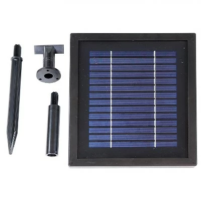 Hot Sale π Sunnydaze Decor Sunnydaze Outdoor 2-Tier Solar Powered Water Fountain with Battery Backup and Submersible Pump - 35" - Black Earth Finish β 6 Hot Sale π Sunnydaze Decor Sunnydaze Outdoor 2-Tier Solar Powered Water Fountain with Battery Backup and Submersible Pump - 35" - Black Earth Finish β - Image 4