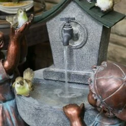 Deals ✨ Sunnydaze Decor Sunnydaze 30"H Electric Polyresin Boy and Girl at Bird Bath Outdoor Water Fountain ✨ 11 Deals ✨ Sunnydaze Decor Sunnydaze 30"H Electric Polyresin Boy and Girl at Bird Bath Outdoor Water Fountain ✨ -Garden Decor Shop unnamed file 6456