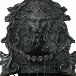 Wholesale 🎉 Sunnydaze Decor Sunnydaze 30"H Solar-Powered with Battery Pack Polyresin Stoic Courage Lion Head Outdoor Wall-Mount Fountain 💯 -Garden Decor Shop unnamed file 6463