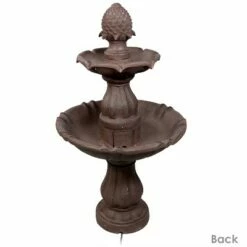 Best reviews of 😀 Sunnydaze Decor Sunnydaze 38"H Electric Polyresin and Fiberglass 2-Tier Curved Plinth Outdoor Water Fountain ❤️ -Garden Decor Shop unnamed file 6472