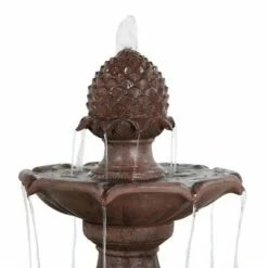 Best reviews of 😀 Sunnydaze Decor Sunnydaze 38"H Electric Polyresin and Fiberglass 2-Tier Curved Plinth Outdoor Water Fountain ❤️ -Garden Decor Shop unnamed file 6474