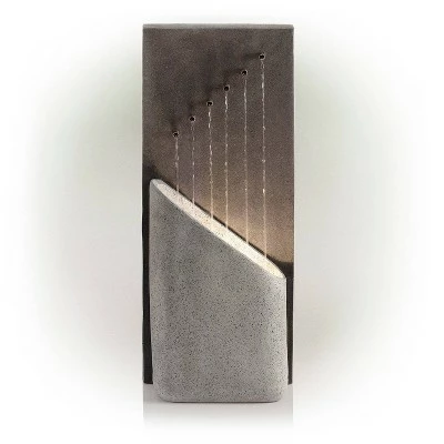 Flash Sale π₯° Alpine Corporation 40" Resin Tranquil Infinity Fountain with 6 LED Lights Gray π 5 Flash Sale π₯° Alpine Corporation 40" Resin Tranquil Infinity Fountain with 6 LED Lights Gray π - Image 3