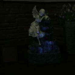 Buy 🎁 Sunnydaze Decor Sunnydaze Outdoor Solar Powered Angel Falls Water Fountain with Battery Backup and Submersible Pump - 27" 🤩 -Garden Decor Shop unnamed file 6563