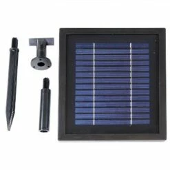 Best deal 🧨 Sunnydaze Decor Sunnydaze Outdoor 2-Tier Solar Powered Water Fountain with Battery Backup and Submersible Pump - 35" - Earth Finish 😀 -Garden Decor Shop unnamed file 6587