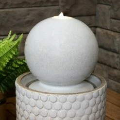 Best deal 😀 Sunnydaze Decor Sunnydaze Modern Orb on Circle-Pattern Base Ceramic Outdoor Fountain with LED Lights, Gray 😀 17 Best deal 😀 Sunnydaze Decor Sunnydaze Modern Orb on Circle-Pattern Base Ceramic Outdoor Fountain with LED Lights, Gray 😀 -Garden Decor Shop unnamed file 6622