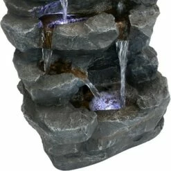 Best deal 👍 Sunnydaze Decor Sunnydaze 24"H Electric Polyresin Grotto Falls Outdoor Water Fountain with LED Lights 💯 -Garden Decor Shop unnamed file 6644