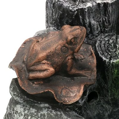 Hot Sale 🥰 Sunnydaze Decor Sunnydaze Outdoor Solar Powered Tiered Driftwood and Flourishing Stem Rock Fountain with LED Light - 29" 🤩 6 Hot Sale 🥰 Sunnydaze Decor Sunnydaze Outdoor Solar Powered Tiered Driftwood and Flourishing Stem Rock Fountain with LED Light - 29" 🤩 - Image 4