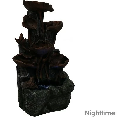 Hot Sale 🥰 Sunnydaze Decor Sunnydaze Outdoor Solar Powered Tiered Driftwood and Flourishing Stem Rock Fountain with LED Light - 29" 🤩 14 Hot Sale 🥰 Sunnydaze Decor Sunnydaze Outdoor Solar Powered Tiered Driftwood and Flourishing Stem Rock Fountain with LED Light - 29" 🤩 - Image 12