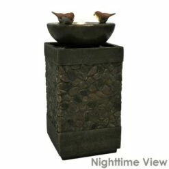 Brand new ⭐ Sunnydaze Decor Sunnydaze 25"H Electric Polyresin Three Bathing Birds Outdoor Water Fountain with LED Light 🔥 -Garden Decor Shop unnamed file 6701