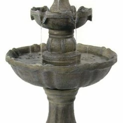 Cheapest 🔔 Sunnydaze Decor Sunnydaze Outdoor Backyard Polyresin Solar Powered 2-Tier Pineapple Top Water Fountain Feature - 33" 🤩 -Garden Decor Shop unnamed file 6717