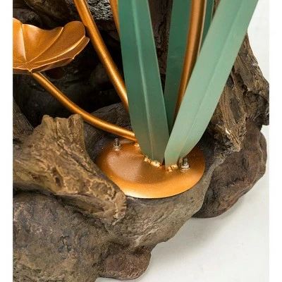 Buy 🔥 Wind & Weather Realistic Indoor/Outdoor Woodland Stump Fountain with Metal Lily Pads 💯 8 Buy 🔥 Wind & Weather Realistic Indoor/Outdoor Woodland Stump Fountain with Metal Lily Pads 💯 - Image 6