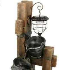 Best Sale ❤️ Sunnydaze Decor Sunnydaze 34"H Electric Polyresin Rustic Pouring Buckets Outdoor Water Fountain with Solar Lantern 💯 -Garden Decor Shop unnamed file 6748