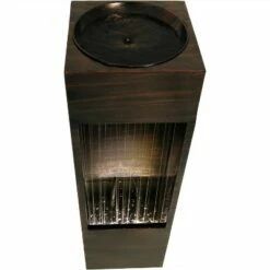 Flash Sale 🔔 Sunnydaze Decor Sunnydaze 39"H Electric Metal Tranquil Rain Shower Outdoor water Fountain 😀 -Garden Decor Shop unnamed file 6776