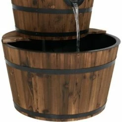Best deal 👍 Sunnydaze Decor Sunnydaze 30"H Electric Wood Rustic Farmhouse Style 3-Tier Barrel Outdoor Water Fountain 🤩 -Garden Decor Shop unnamed file 6779