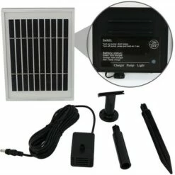 Promo 😍 Sunnydaze Decor Sunnydaze Outdoor 3-Tier Chiseled Basin Solar Powered Water Fountain with Battery Backup and Submersible Pump - 22" ✔️ -Garden Decor Shop unnamed file 6833