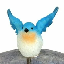 Best reviews of 🔔 10" Solar Welcome Frog With Birds Resin Statue Gray - Exhart ✨ -Garden Decor Shop unnamed file 685