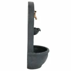 Hot Sale 💯 Sunnydaze Decor Sunnydaze 26"H Solar Polystone Messina Outdoor Wall-Mount Water Fountain, Lead Finish 🛒 -Garden Decor Shop unnamed file 6851
