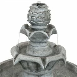 Outlet ❤️ Sunnydaze Decor Sunnydaze Outdoor Solar Powered Ornate Elegance Tiered Water Fountain with Battery Backup and LED Light - 41" - White Finish 🌟 13 Outlet ❤️ Sunnydaze Decor Sunnydaze Outdoor Solar Powered Ornate Elegance Tiered Water Fountain with Battery Backup and LED Light - 41" - White Finish 🌟 -Garden Decor Shop unnamed file 6854